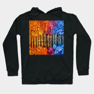 Color in the deep forest Hoodie